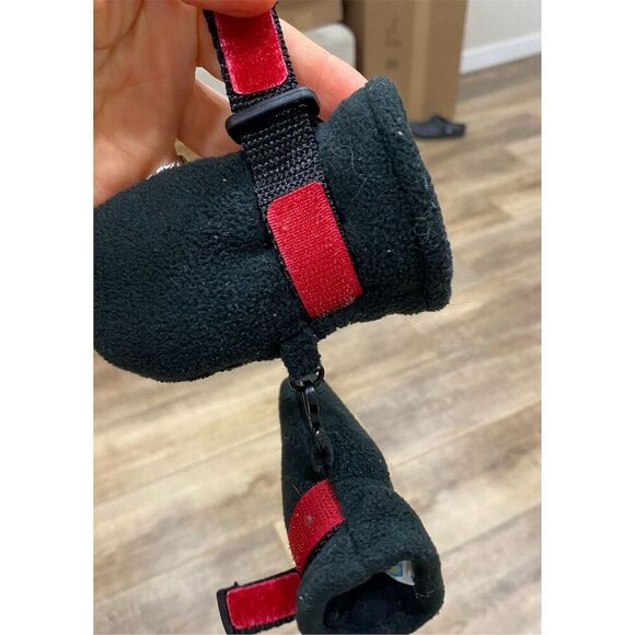 Gymboree Baby gloves 0-12 Months Black Unisex Adjustable Strap - Picture 3 of 3